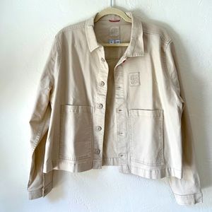 TOPO DESIGNS DIRT JACKET - SAND - WOMEN'S SZ LARGE